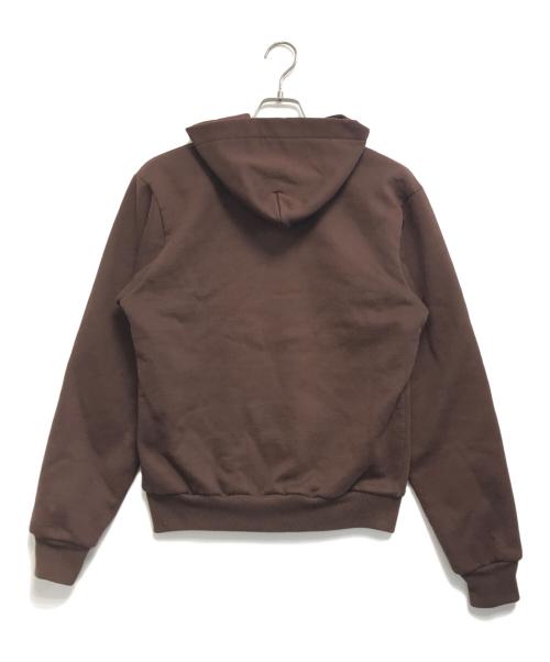 CarHartt（カーハート）CarHartt (カーハート) 裏サーマルジップパーカー ブラウン サイズ:表記なしの古着・服飾アイテム