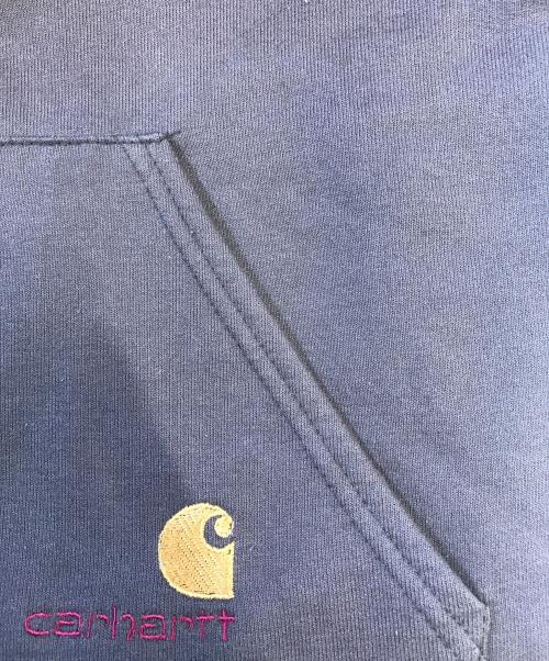 CarHartt（カーハート）CarHartt (カーハート) 裏サーマルジップパーカー ブラウン サイズ:表記なしの古着・服飾アイテム