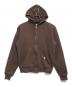 CarHartt（カーハート）の古着「裏サーマルジップパーカー」｜ブラウン