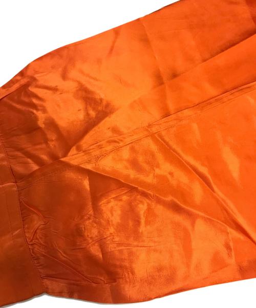 TRAIL RIDGE（トレイル リッジ）TRAIL RIDGE (トレイル リッジ) レーヨンサテンウエスタンシャツ オレンジ サイズ:Lの古着・服飾アイテム