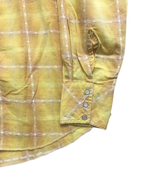 PENNEYS（ペニーズ）penneys (ペニーズ) オンブレウエスタンシャツ イエロー サイズ:表記なしの古着・服飾アイテム