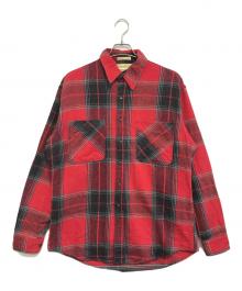 big mac×ST JOHN'S BAY（ビッグマック×セントジョンズベイ）の古着「チェックネルシャツ」｜レッド