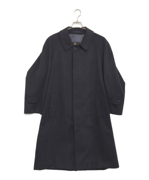 GRENFELL（グレンフェル）GRENFELL (グレンフェル) カシミヤステンカラーコート ブラック サイズ:36の古着・服飾アイテム