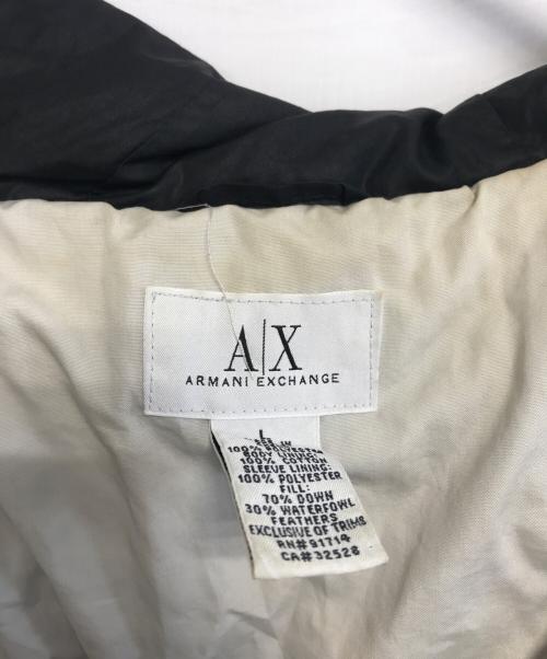 ARMANI EXCHANGE（アルマーニ エクスチェンジ）ARMANI EXCHANGE (アルマーニ エクスチェンジ) ベンチコート ブラック サイズ:Lの古着・服飾アイテム
