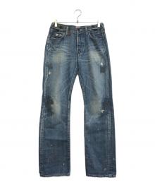 PRPS（ピーアルピーエス）の古着「加工デニムパンツ」｜インディゴ