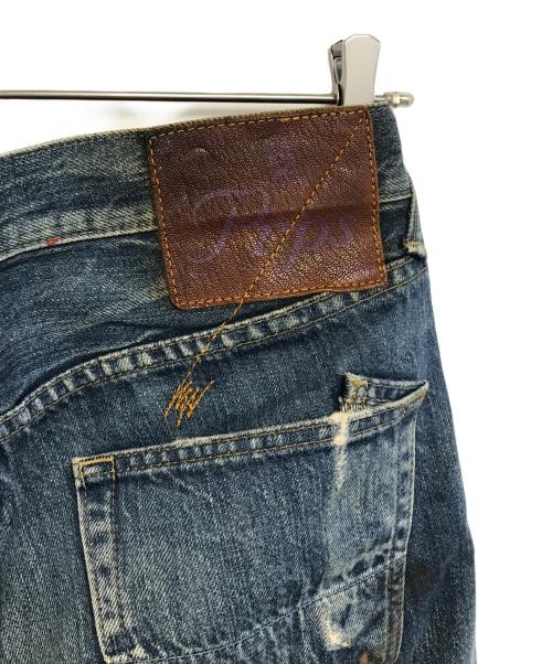 PRPS（ピーアルピーエス）PRPS (ピーアルピーエス) 加工デニムパンツ インディゴ サイズ:29の古着・服飾アイテム