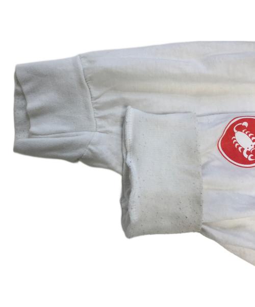 SUPREME（シュプリーム）SUPREME (シュプリーム) SPONGEBOB (スポンジボブ) SquarePants Castelli Racing L/S Tee ホワイト サイズ:Mの古着・服飾アイテム