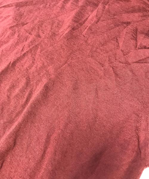 PRADA（プラダ）PRADA (プラダ) 半袖ウールニット レッド サイズ:SIZE 46の古着・服飾アイテム