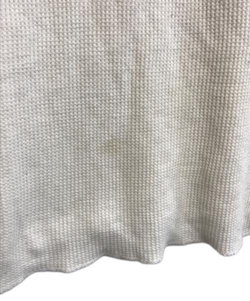 SUPREME（シュプリーム）Supreme (シュプリーム) Hanes (ヘインズ) スカルプリントL/Sサーマルカットソー ホワイト サイズ:Mの古着・服飾アイテム