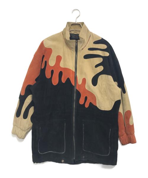 VINTAGE（ヴィンテージ）VINTAGE (ヴィンテージ) スエードレザージャケット ブラウン サイズ:表記なしの古着・服飾アイテム