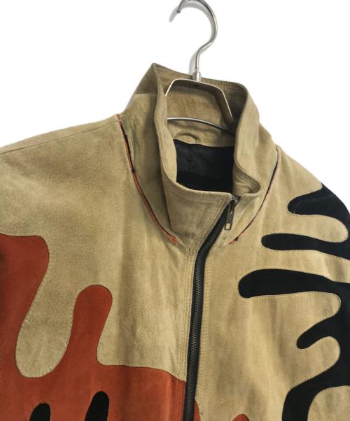 VINTAGE（ヴィンテージ）VINTAGE (ヴィンテージ) スエードレザージャケット ブラウン サイズ:表記なしの古着・服飾アイテム