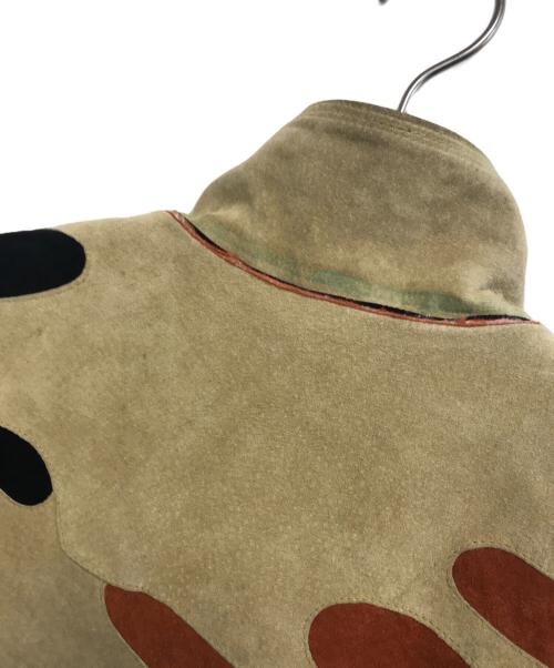 VINTAGE（ヴィンテージ）VINTAGE (ヴィンテージ) スエードレザージャケット ブラウン サイズ:表記なしの古着・服飾アイテム