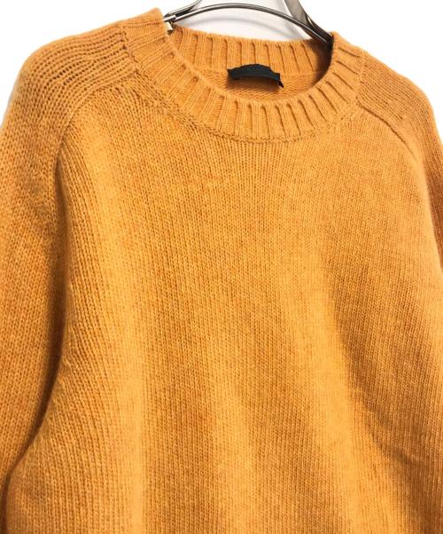 PRADA（プラダ）PRADA (プラダ) ウールニット オレンジ サイズ:50の古着・服飾アイテム