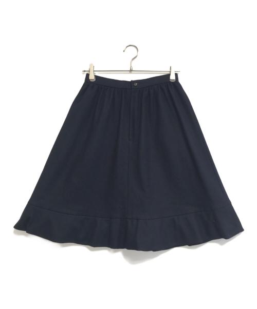 ROBE DE CHAMBRE COMME DES GARCONS（ローブドシャンブル コムデギャルソン）ROBE DE CHAMBRE COMME DES GARCONS (ローブドシャンブル コムデギャルソン) ウールスカート ネイビー サイズ:表記なしの古着・服飾アイテム