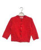 ROBE DE CHAMBRE COMME DES GARCONSローブドシャンブル コムデギャルソン）の古着「ウールカシミヤニットカーディガン」｜レッド