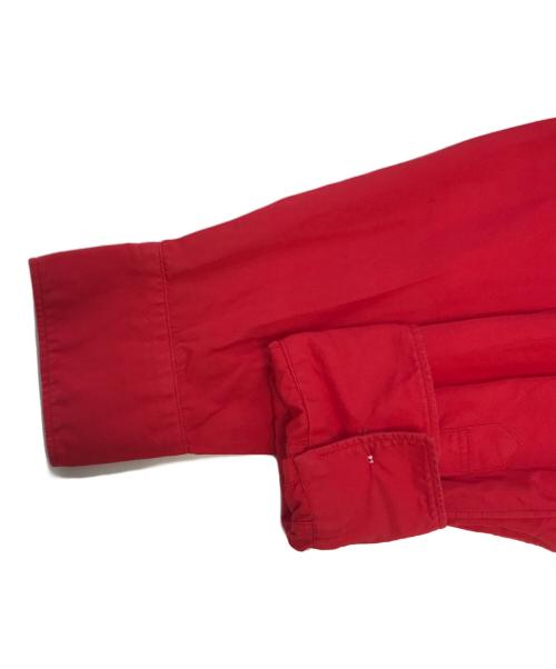 COMME des GARCONS SHIRT（コムデギャルソンシャツ）COMME des GARCONS SHIRT (コムデギャルソンシャツ) プレーン長袖シャツ レッド サイズ:Sの古着・服飾アイテム