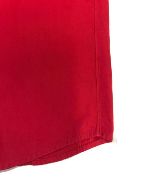COMME des GARCONS SHIRT（コムデギャルソンシャツ）COMME des GARCONS SHIRT (コムデギャルソンシャツ) プレーン長袖シャツ レッド サイズ:Sの古着・服飾アイテム
