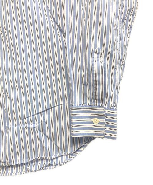 COMME des GARCONS SHIRT（コムデギャルソンシャツ）COMME des GARCONS SHIRT (コムデギャルソンシャツ) ストライプシャツ ブルー サイズ:Sの古着・服飾アイテム
