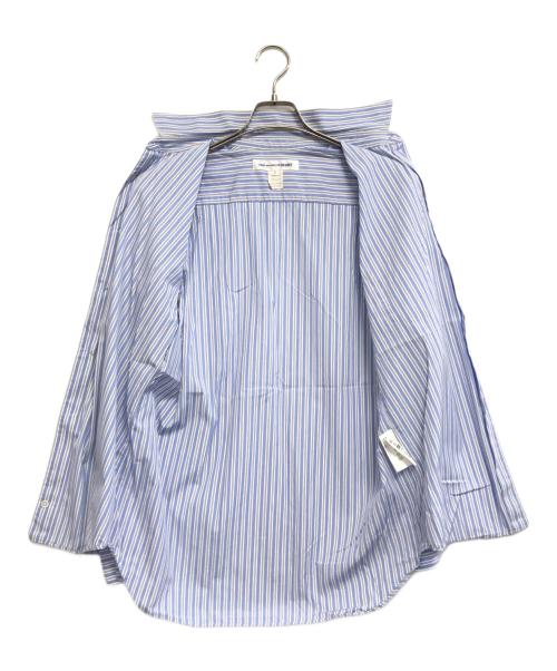 COMME des GARCONS SHIRT（コムデギャルソンシャツ）COMME des GARCONS SHIRT (コムデギャルソンシャツ) ストライプシャツ ブルー サイズ:Sの古着・服飾アイテム