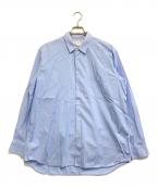 COMME des GARCONS SHIRTコムデギャルソンシャツ）の古着「プレーン長袖シャツ」｜ブルー