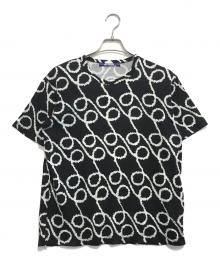 COMME des GARCONS JUNYA WATANABE MAN（コム デ ギャルソン ジュンヤ ワタナベ マン）の古着「総柄カットソー」｜ブラック