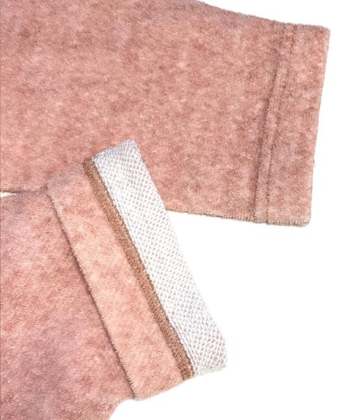 COMME des GARCONS HOMME（コムデギャルソン オム）COMME des GARCONS HOMME (コムデギャルソン オム) パイル地L/Sカットソー ピンク サイズ:表記なしの古着・服飾アイテム