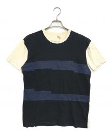 COMME des GARCONS（コムデギャルソン）の古着「フロント切替ポケットTシャツ」｜ブラック