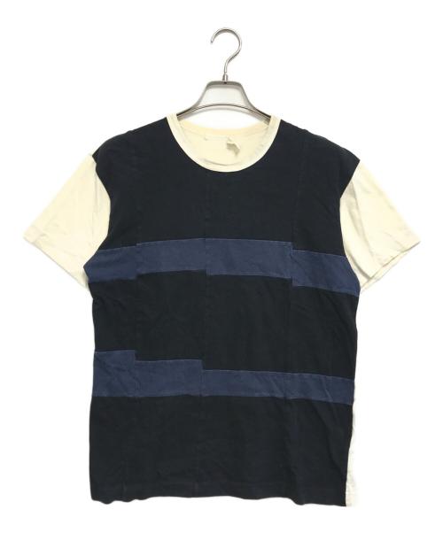 COMME des GARCONS（コムデギャルソン）COMME des GARCONS (コムデギャルソン) フロント切替ポケットTシャツ ブラック サイズ:Lの古着・服飾アイテム