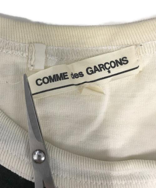 COMME des GARCONS（コムデギャルソン）COMME des GARCONS (コムデギャルソン) フロント切替ポケットTシャツ ブラック サイズ:Lの古着・服飾アイテム