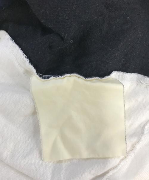 COMME des GARCONS（コムデギャルソン）COMME des GARCONS (コムデギャルソン) フロント切替ポケットTシャツ ブラック サイズ:Lの古着・服飾アイテム