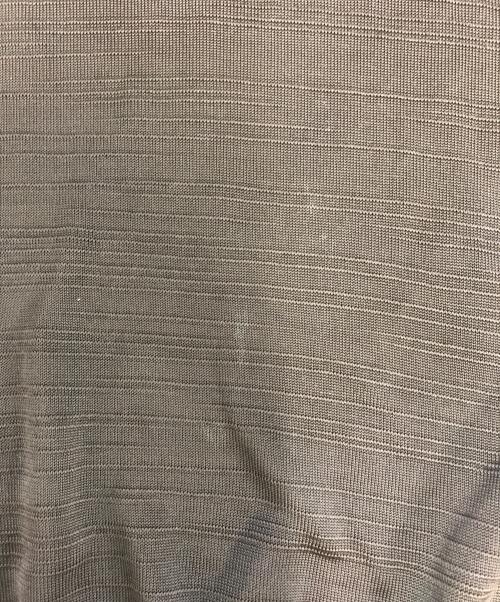 Maison Margiela（メゾンマルジェラ）Maison Margiela (メゾンマルジェラ) レーヨンクルーネックサマーニット ブラウン サイズ:Lの古着・服飾アイテム