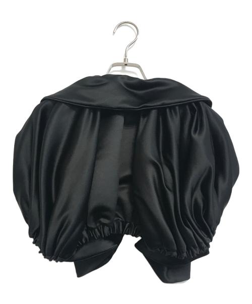 COMME des GARCONS（コムデギャルソン）COMME des GARCONS (コムデギャルソン) ギャザーフリルボレロジレ ブラック サイズ:Sの古着・服飾アイテム
