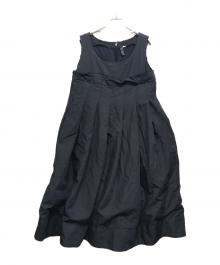 COMME des GARCONS（コムデギャルソン）の古着「プリーツジャンパースカート」｜ネイビー