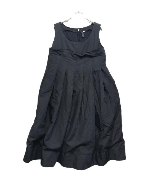 COMME des GARCONS（コムデギャルソン）COMME des GARCONS (コムデギャルソン) プリーツジャンパースカート ネイビー サイズ:Sの古着・服飾アイテム