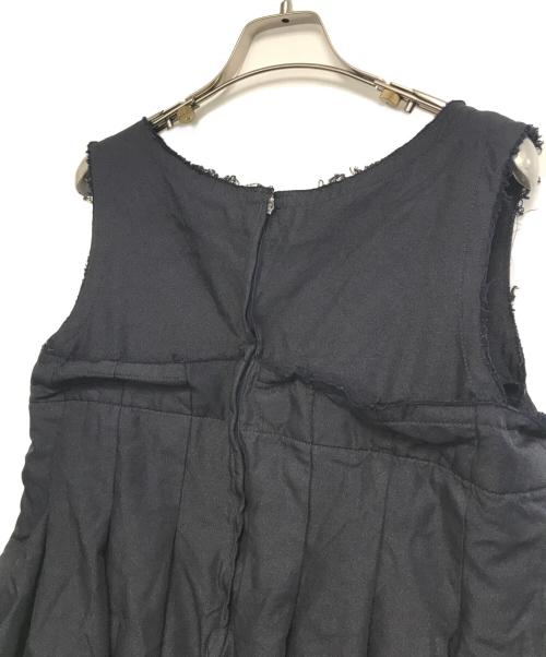 COMME des GARCONS（コムデギャルソン）COMME des GARCONS (コムデギャルソン) プリーツジャンパースカート ネイビー サイズ:Sの古着・服飾アイテム