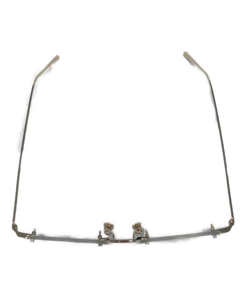 A.D.S.R.（エーディーエスアール）A.D.S.R. (エーディーエスアール) リムレスオーバルグラスの古着・服飾アイテム