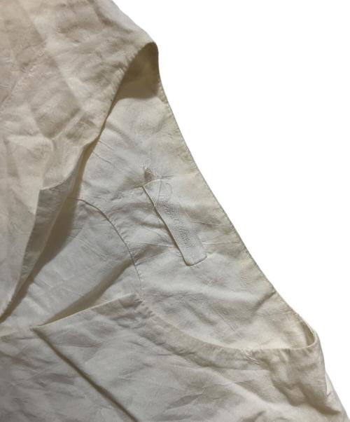 nobuyuki matsui（ノブユキマツイ）nobuyuki matsui (ノブユキマツイ) シルクコットンプルオーバーシャツ アイボリー サイズ:2の古着・服飾アイテム