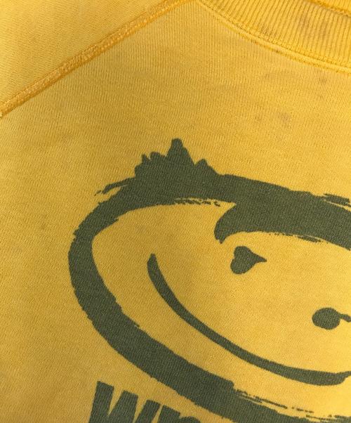 VINTAGE（ヴィンテージ）VINTAGE (ヴィンテージ) ラグランスウェット イエロー サイズ:表記なしの古着・服飾アイテム