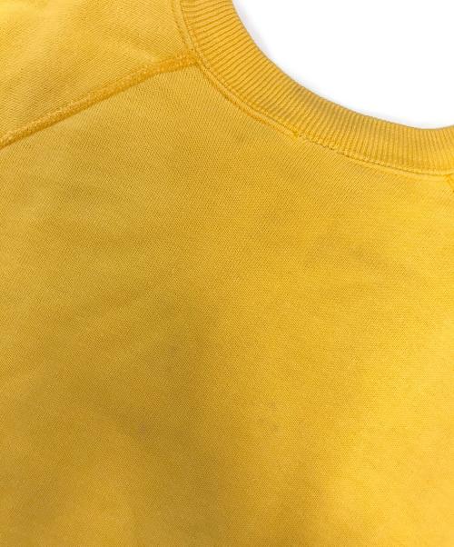 VINTAGE（ヴィンテージ）VINTAGE (ヴィンテージ) ラグランスウェット イエロー サイズ:表記なしの古着・服飾アイテム