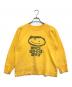 VINTAGE（ヴィンテージ）の古着「ラグランスウェット」｜イエロー