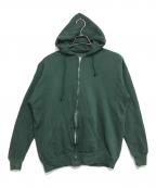 VINTAGEヴィンテージ）の古着「ジップパーカー」｜グリーン