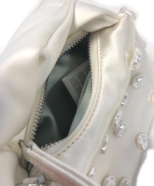 STINE GOYA（スティーヌゴヤ）STINE GOYA (スティーヌゴヤ) Adam et Rope (アダム エ ロペ) Pearl Stain Bag ホワイト サイズ:表記なしの古着・服飾アイテム