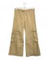 MARTINE ROSE（マーティン・ローズ）の古着「フレアカーゴチノパン」｜ベージュ