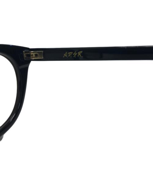 A.D.S.R.（エーディーエスアール）A.D.S.R. (エーディーエスアール) 眼鏡 ブラックの古着・服飾アイテム