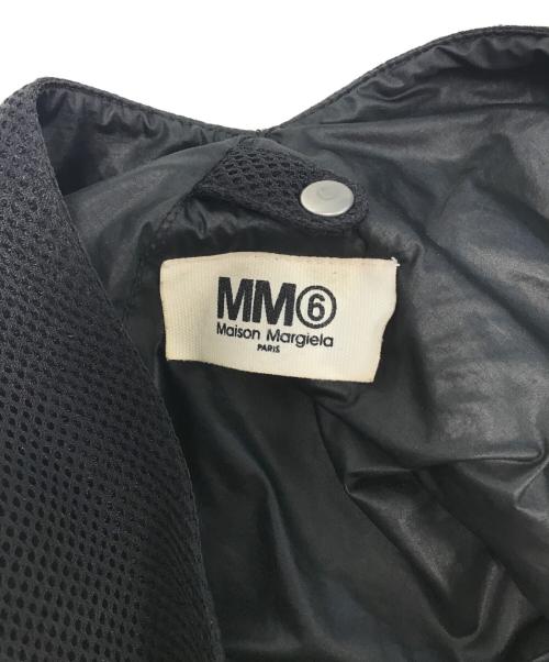 MM6（エムエムシックス）MM6 (エムエムシックス) メッシュハンドバッグ ブラックの古着・服飾アイテム