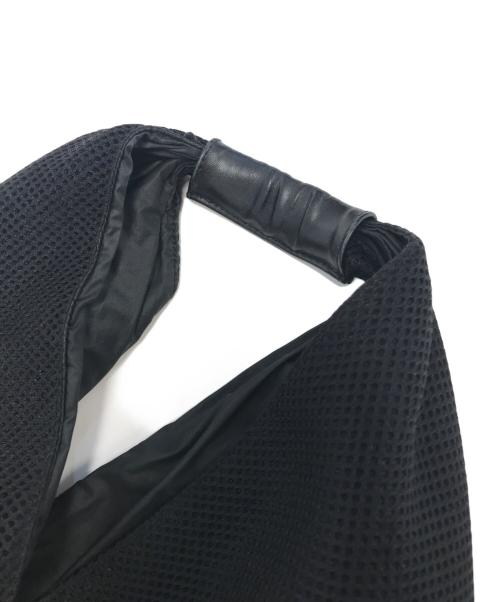 MM6（エムエムシックス）MM6 (エムエムシックス) メッシュハンドバッグ ブラックの古着・服飾アイテム