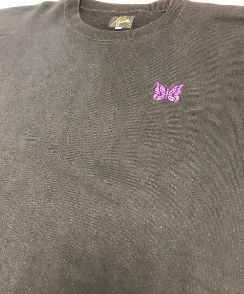 Needles（ニードルズ）Needles (ニードルズ) クルースウェット ブラック サイズ:Ｌの古着・服飾アイテム