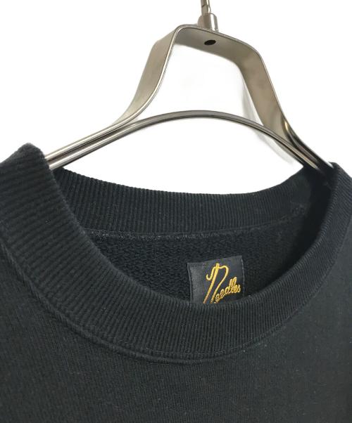 Needles（ニードルズ）Needles (ニードルズ) クルースウェット ブラック サイズ:Ｌの古着・服飾アイテム