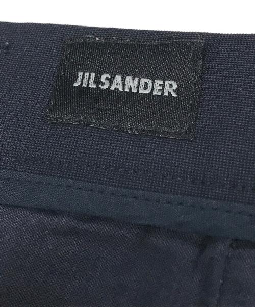 JIL SANDER（ジルサンダー）JIL SANDER (ジルサンダー) ワイドパンツ ネイビー サイズ:48の古着・服飾アイテム