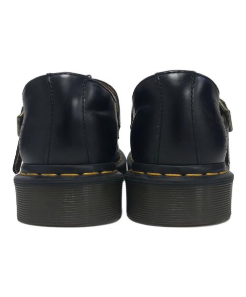 Dr.Martens（ドクターマーチン）Dr.Martens (ドクターマーチン) ストラップ付きレザーシューズ ブラック サイズ:5の古着・服飾アイテム